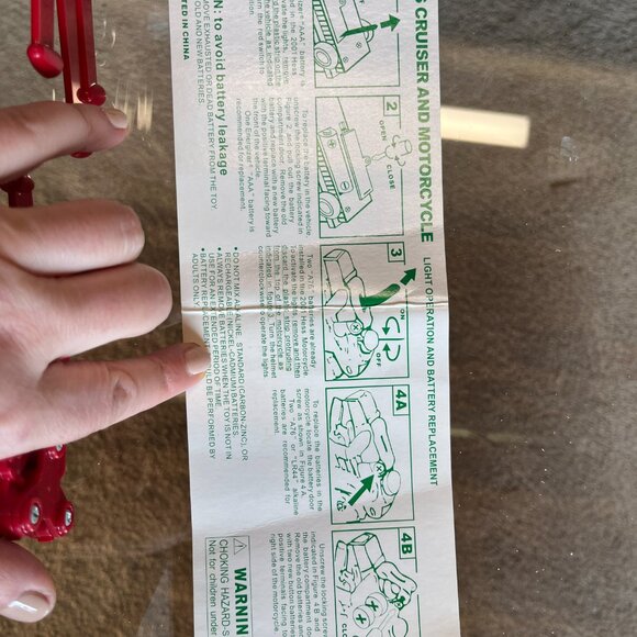 2001 Hess Helicopter Toy Set with Motorcycle & Cruiser – Lights & Sounds, NIB - Picture 10 of 16